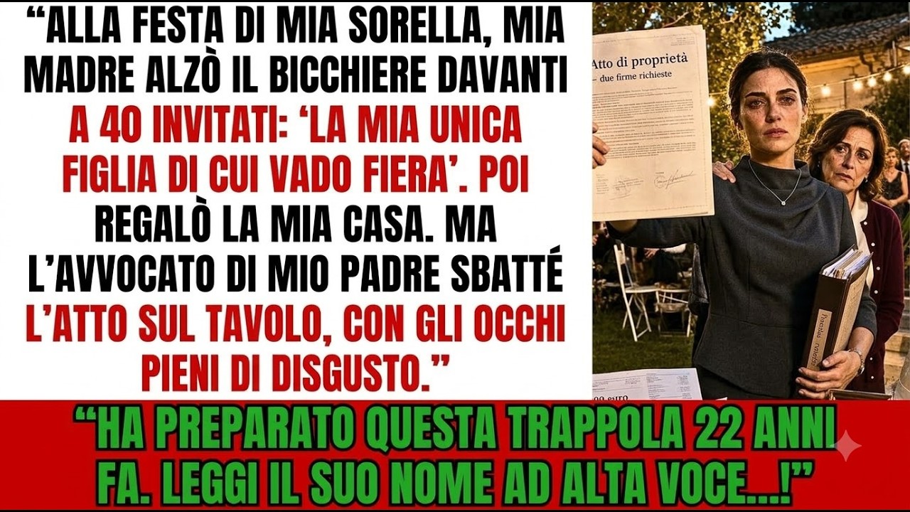 L'aria profumava di gigli bianchi, gli stessi che mio padre portava ogni venerdì. Ero tornata dopo tre anni in missione, con una chiave di ottone stretta al petto da quindici anni e un segreto che...