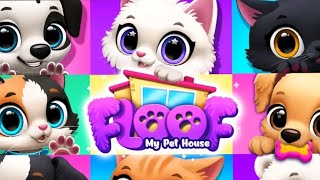FLOOF - My Pet House - Playing with my cute pets screenshot 3