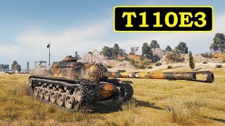 : T110E3.  World of Tanks Top Replays.