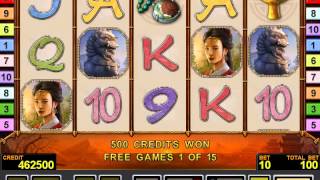 The Ming Dynasty videoslot gameplay video GlobalSlots Casino screenshot 1
