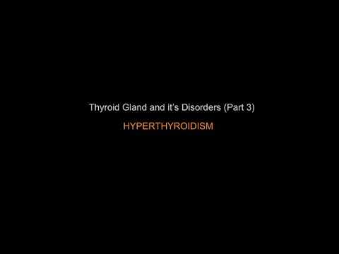 Video: Hyperthyroidism - Sehemu Ya Deux