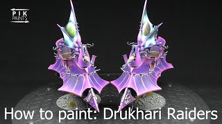 How to Paint: Drukhari Raiders