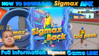 How to download sigmax without VPN ✅ | sigmax new update | sigmax | sigma game download link 💯