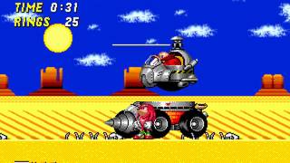 [TAS] Sonic 2 long version - extra zones - Knuckles