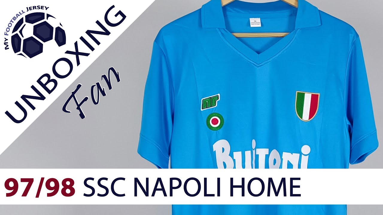 SSC Napoli Home Retro Jersey 87/88 Maradona (GmKits2) Fan Version