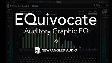 EQuivocate Graphic EQ Plugin by Newfangled Audio