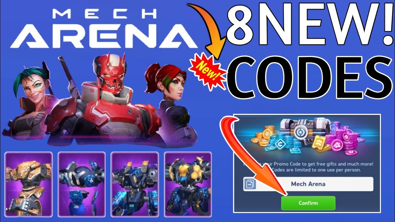 Mech Arena Promo Codes January 2026