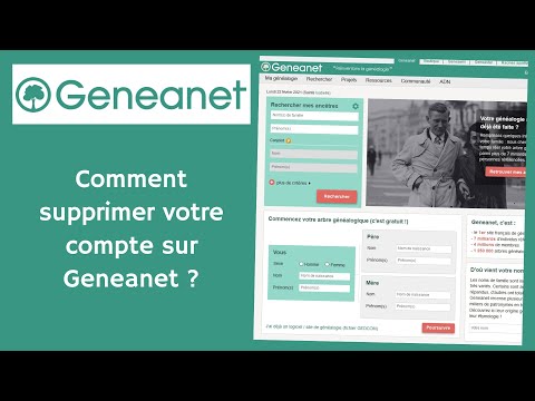 Comment supprimer votre compte sur Geneanet ?