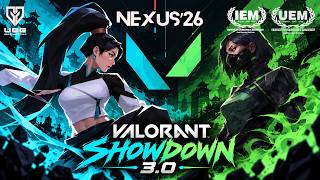 NEXUS'26 VALORANT SHOWDOWN 3.0 | GRAND FINALS | Backlog Warriors vs Humble Gods