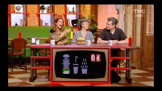 Le Menu Bleu de Burger Quiz - Marina Foïs et Benjamin Biolay piégés comme des Bleus !