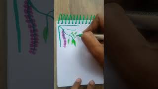 Easy Front Page idea Hindi project ✨🌿 #shorts #youtubeshorts #art #miracle #viral #trending #drawing