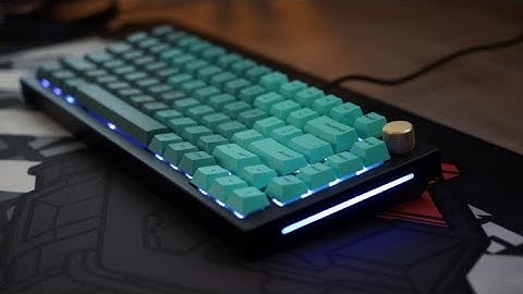 GMMK Pro Sound Test (Glorious Pandas/GPBT Caps)