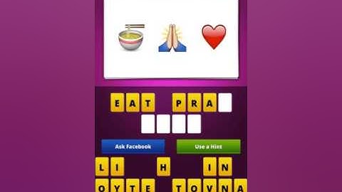 Guess The Emoji - All Level 34 Answers