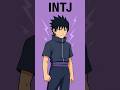 Why Sasuke Is a True INTJ #naruto #usa #shorts