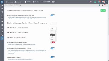 Customize Your Clock Setting Features Within Zip Clock