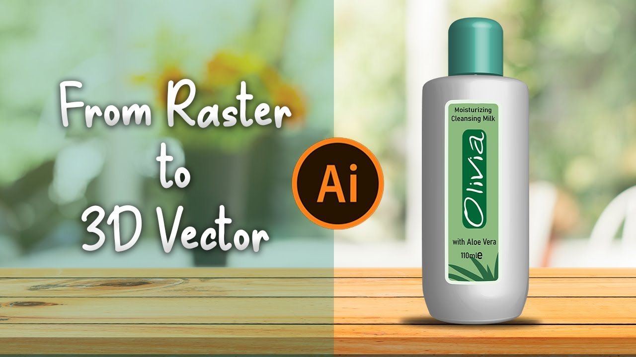 how-to-make-a-3d-bottle-with-label-olivia-bottle-adobe-illustrator