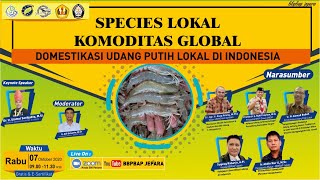 Webinar Udang Putih Lokal Indonesia screenshot 2
