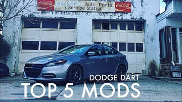 Top 5 Mods for Dodge Dart
