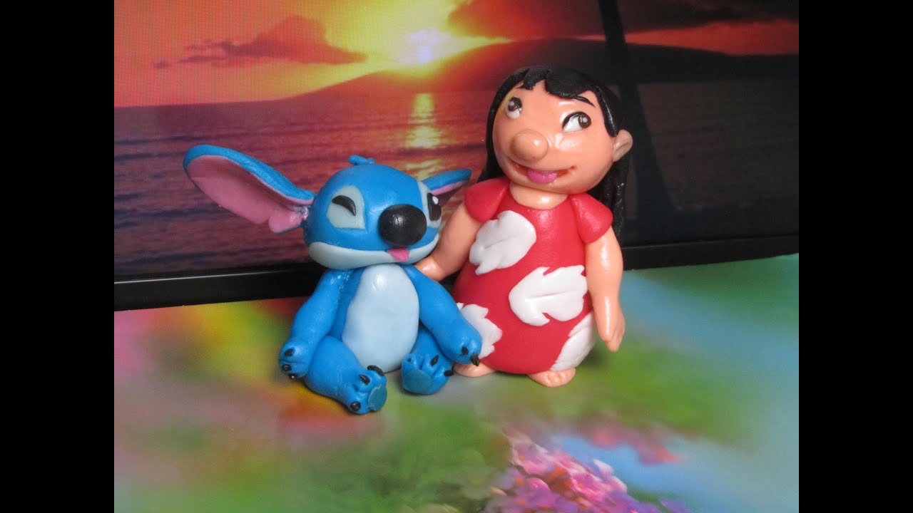 lilo in fondant tutorial