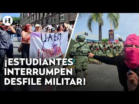 They Won't Live in Fear Anymore! Military Parade Halted to Protest Security Crisis in Morelos