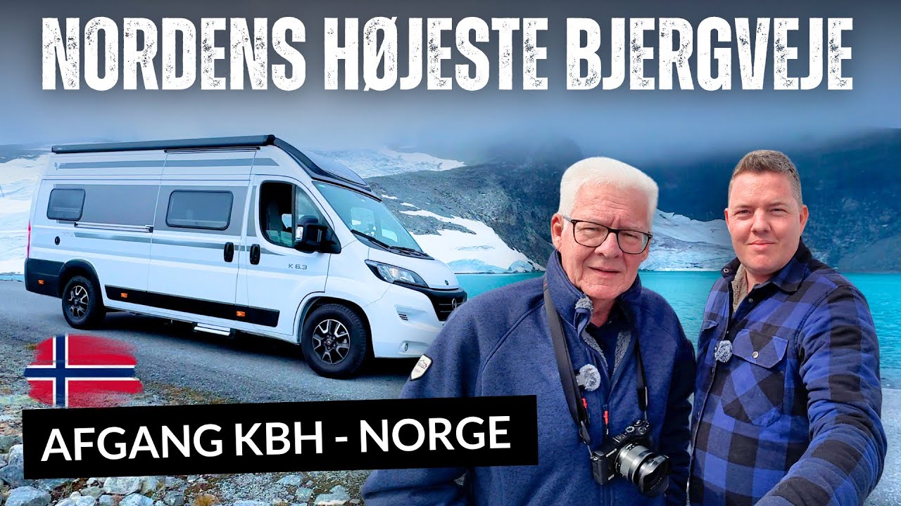 Far & Søn på Jagt efter Nordens Højeste Bjergveje - i autocamper (Episode 1)