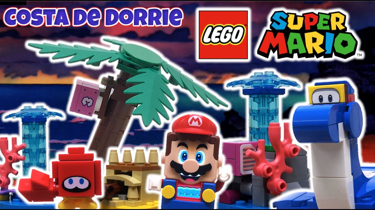 LEGO SUPER MARIO 4 - LA COSTA de DORRIE | (Reseña 2022) Nintendo - TOY SHOTS