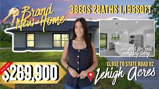 Price Cut 269 900 New Construction Home in Lehigh Acres FL 1011 Garnet Ave