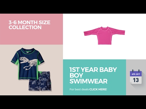 1St Year Baby Boy Swimwear Sets 3-6 Month Size Collection