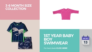 1St Year Baby Boy Swimwear Sets 3-6 Month Size Collection
