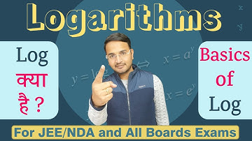 Logarithms from Basics || log क्या है ? || Mathematics By Nikhil Sir