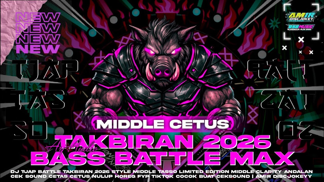 DJ TAKBIRAN 2026 V2 JINGGLE ARJ AUDIO DUKOH COCOK BUAT BATTLE YANG KALIAN CARI CARI | AMIR DISCJOKEY