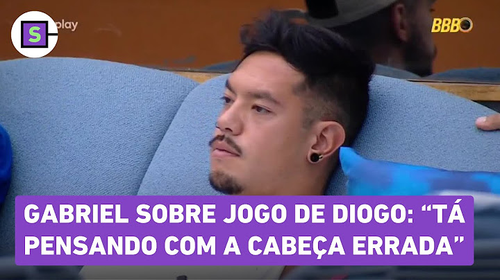 BBB 25: Gabriel criticizes Diogo's game: "He's thinking with the wrong head"