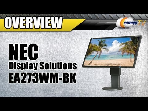 Newegg TV: NEC Display Solutions 27" MultiSync Series Widescreen LCD Monitor with LED