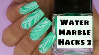 Water Marbling Hacks 2 | Tips & Tricks for Beginners | How to Water Marble | The Polished Girl