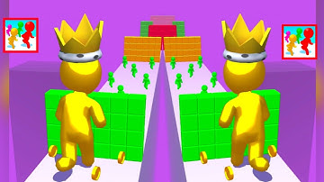 Color Run Stickman 3D All Levels Gameplay Walkthrough Part - 46