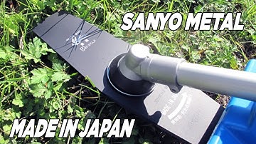 Dao Cắt Cỏ Nhật Bản Sanyo Metal Dài 305Cm X 2.0MM Chất Thép SKS5 Cực Đỉnh