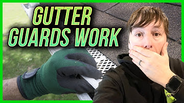 Gutter Guards Actually Do Work if you understand the true purpose of a gutter guard.