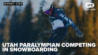 An amputated leg did not stop this snowboarder from making the Olympics