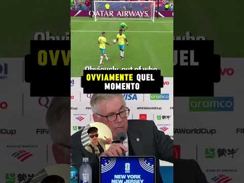 Video Ancelotti sul rigorista del Brasile