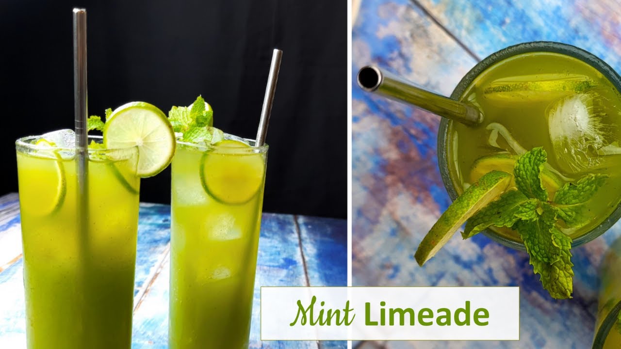 Mint Limeade | Nimbu Sharbat Recipe | Pudina Drink Recipes | Mint Lemonade Recipe | The Spice Diary