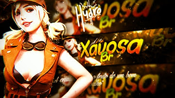 SPEEDART #43 | Banner Gamer Freefire Para XavosaBr | Ps touch/Pixellab