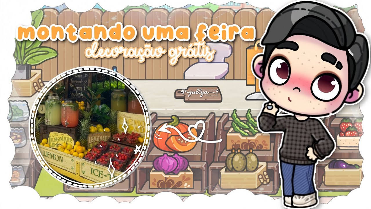 °˖ ⊹🍉:: CRIANDO UMA FEIRA GRÁTIS! ִֶָ 𖧧. ִֶָָ࣪꣑୧ PAZU AVATAR WORLD 