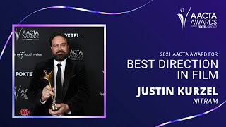 Justin Kurzel (Nitram) wins Best Direction | 2021 AACTA Awards