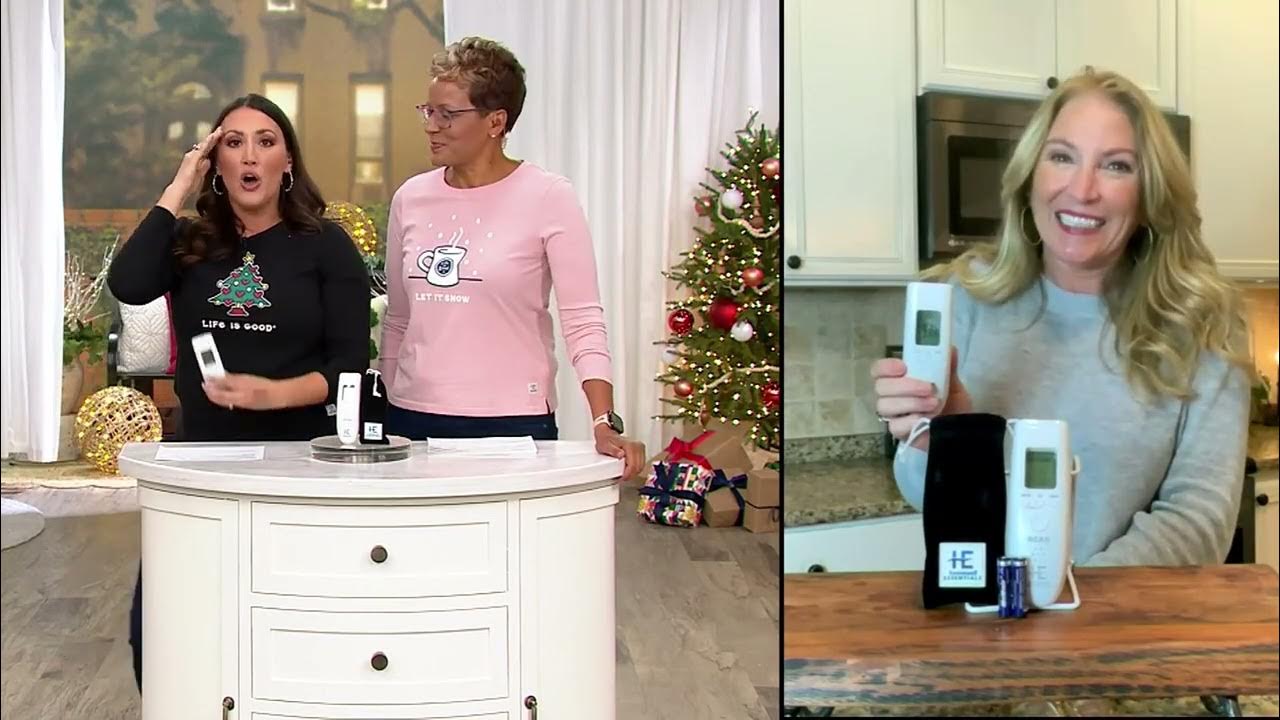 Homewell Essentials NoTouch Digital Thermometer on QVC YouTube