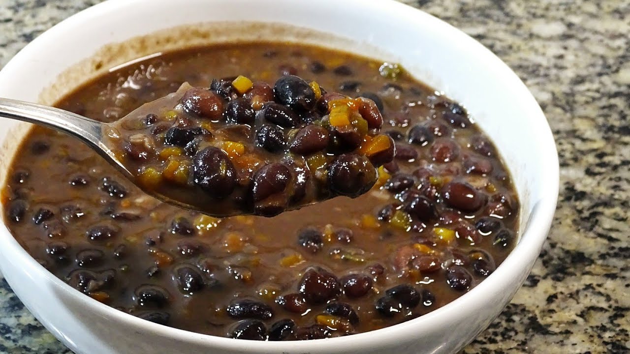 COMO PREPARAR UNOS DELICIOSOS FRIJOLES NEGROS