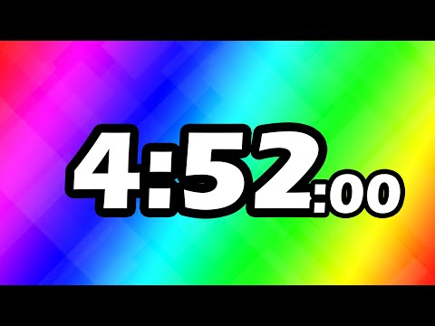 4 Minutes and 52 Second TIMER Countdown