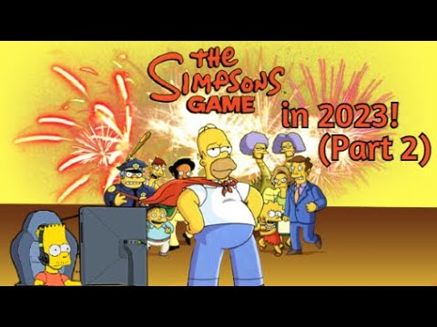 The Simpsons Game In 2023 Part 2 Nostalgia Gaming YouTube Hqdefault 