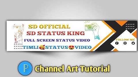 How To Make professional Channel Art | YouTube Channel Banner | Pixellab Tutorial in Hindi 2021 ✔✔