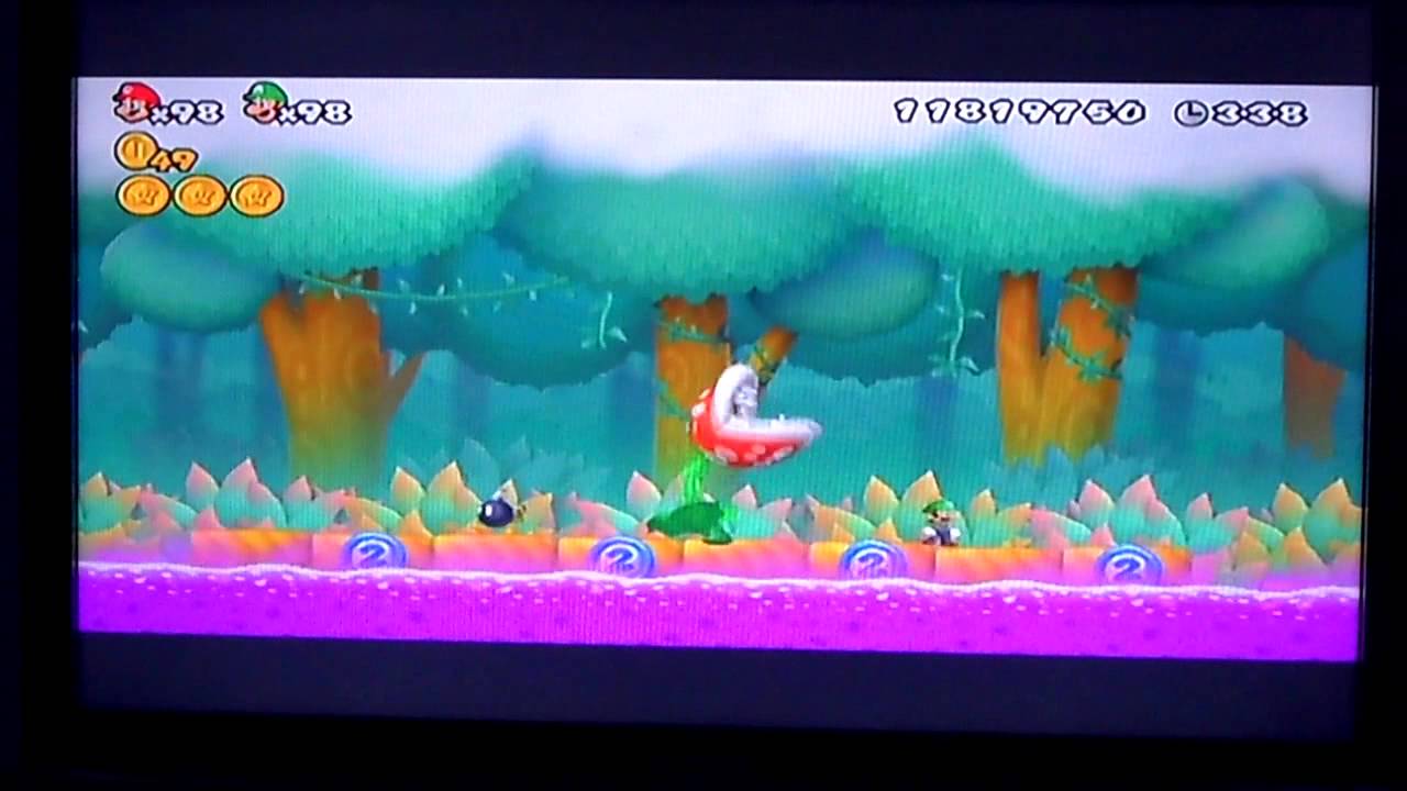 Guida new super mario bros wii - mondo 5-4 - monete stella