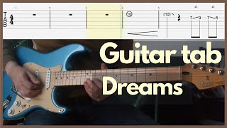 Fleetwood Mac - Dreams (Guitar Cover with Tab)